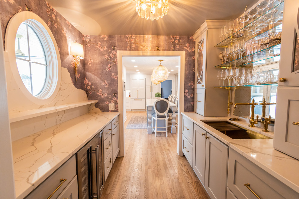 Inspiration for a huge transitional home design remodel in Baltimore