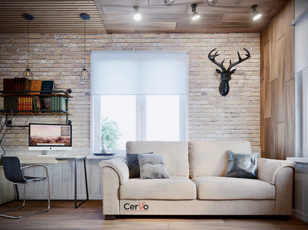 Кабинет в стиле Лофт
