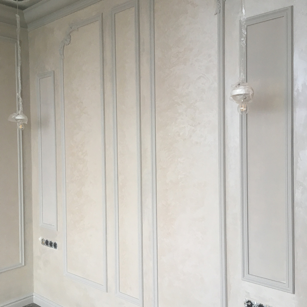 Отделка стен загородного дома. г. Всеволожск