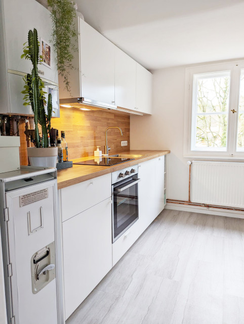 Seitenansicht modern-koek
