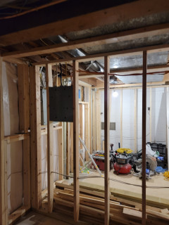 designing framing a basement