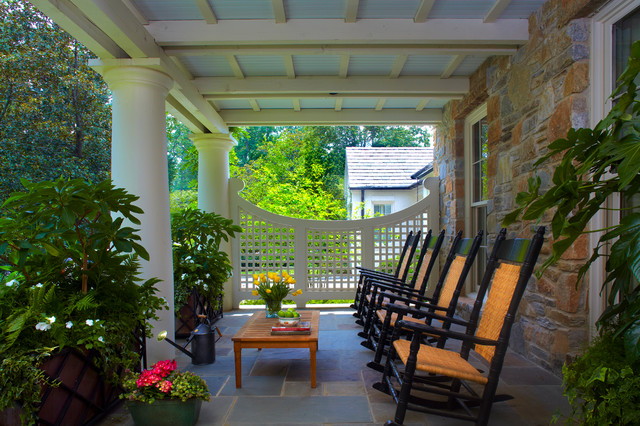Country Manor classico-portico