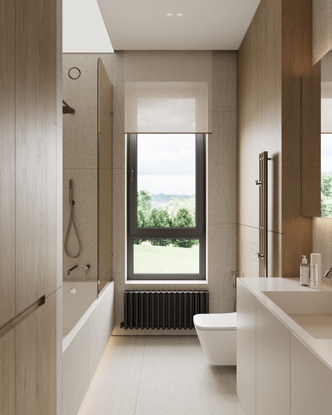 Коттедж (240 кв). Детский санузел