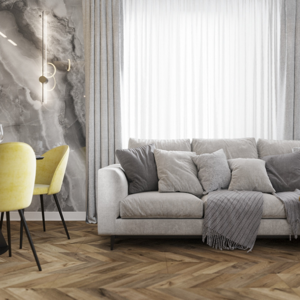 Кухня-гостиная 25 кв.м