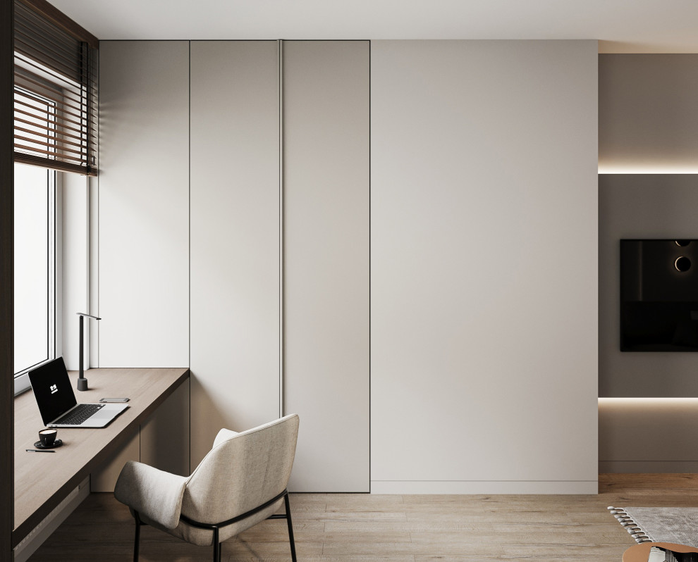 Дизайн-проект 3х-комнатной квартиры в "ЖК БелАрт", 78 кв.м