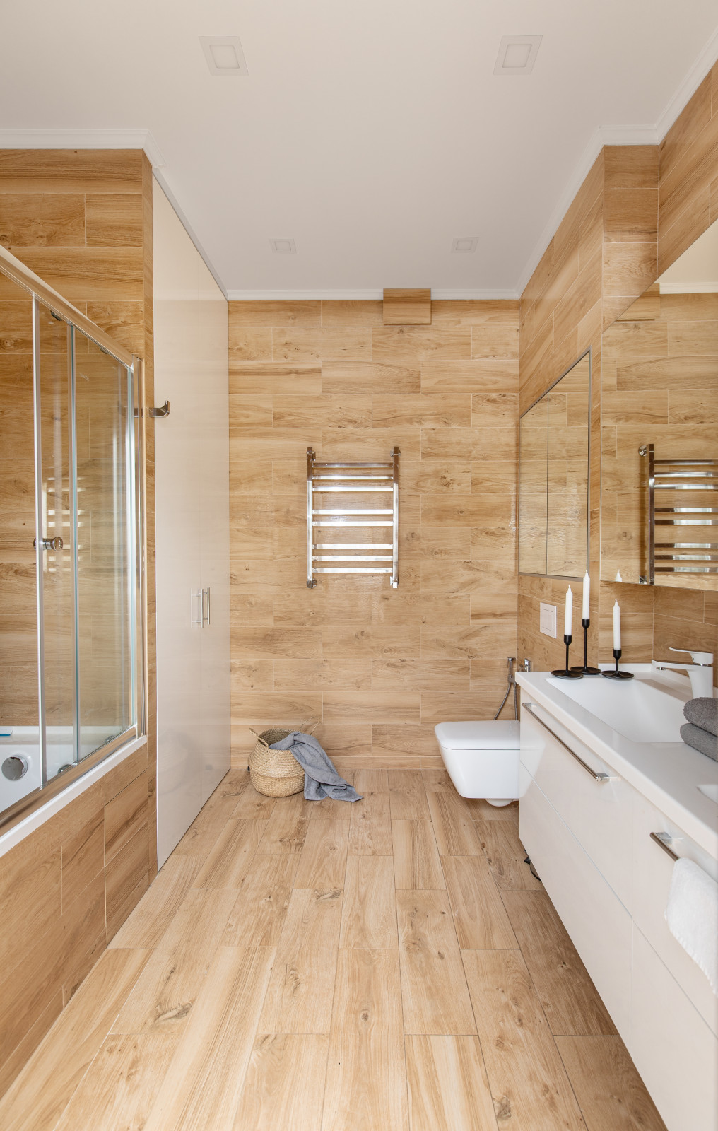 Квартира 86м2 | WHITE NATURE | Современный скандинавский стиль