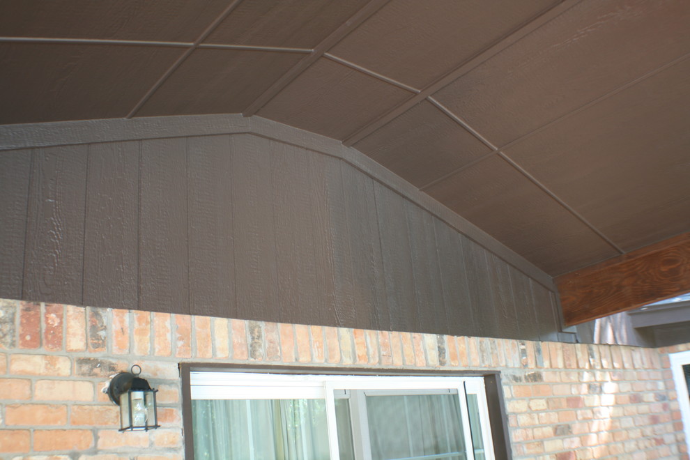 Home design - rustic home design idea in Dallas