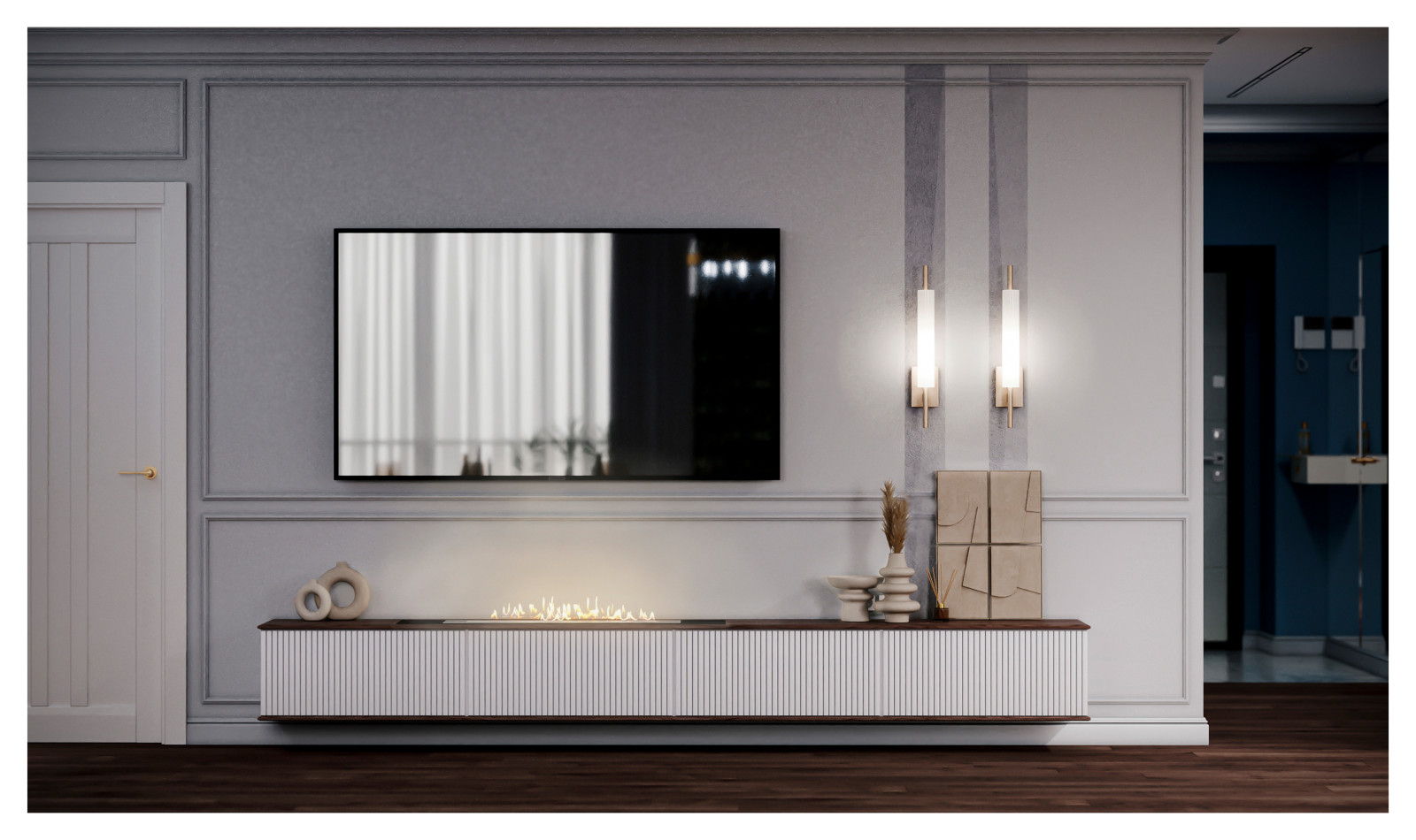 Квартира молодой девушки в Scandis