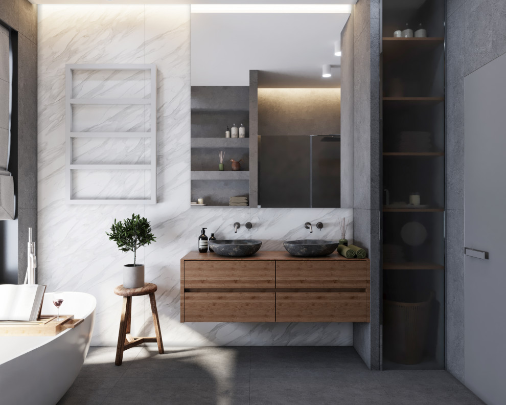 Загородный дом в стиле минимализм