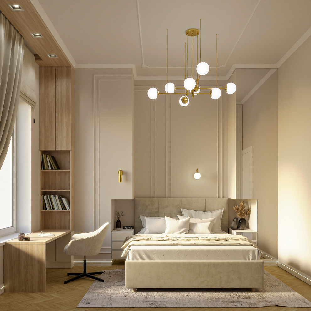 «Неоклассика в сердце Петербурга» Дизайн-проект двухкомнатной квартиры