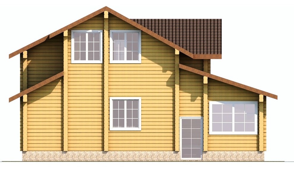 Загородный дом из профилированного бруса в г. Нижний Новгород