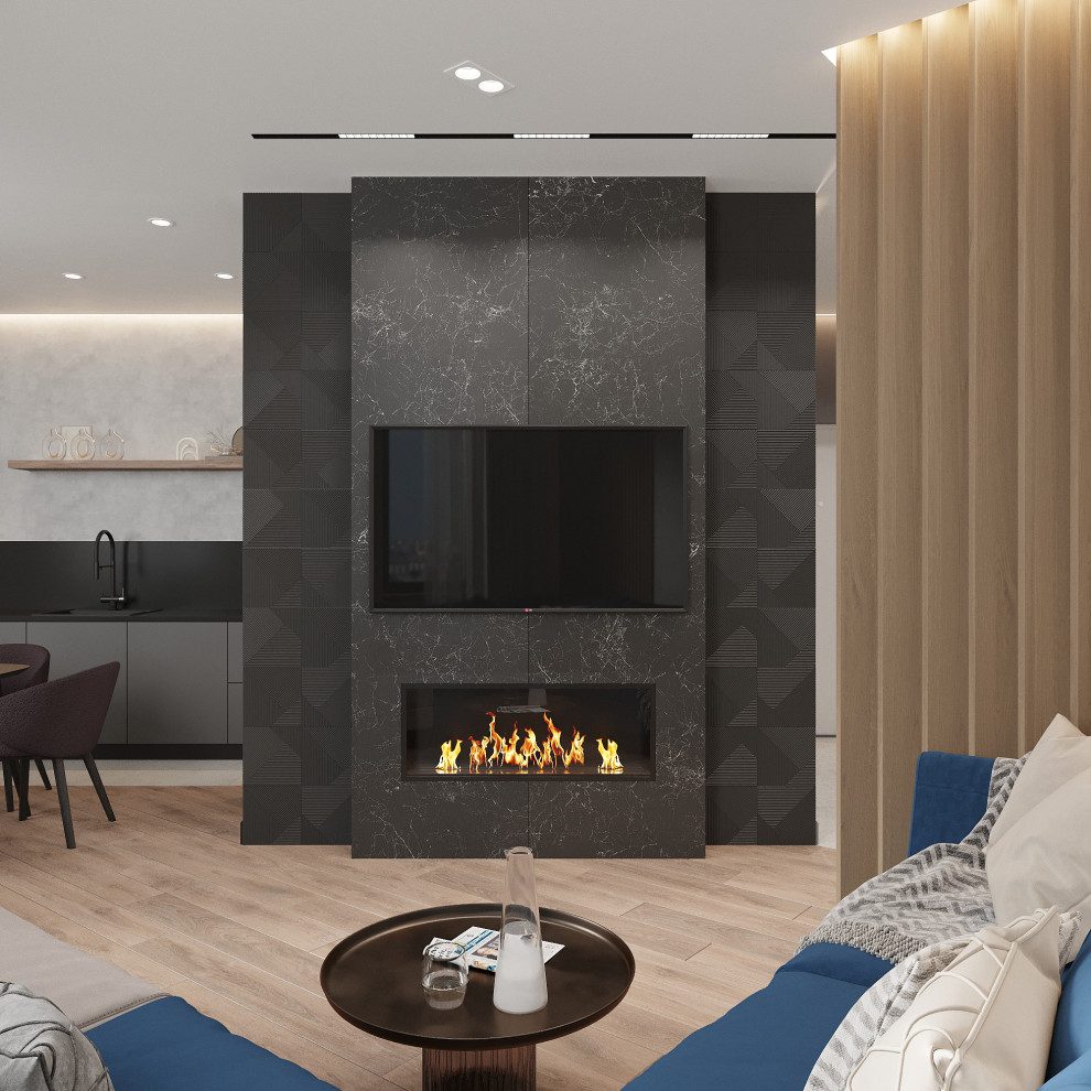 ЖК "Headliner", квартира в небоскребе.