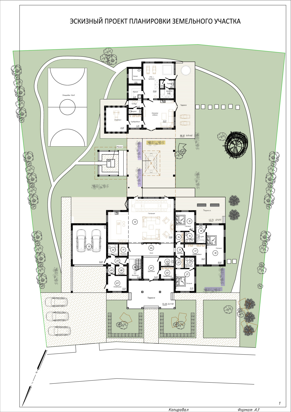 Вилла на берегу залива