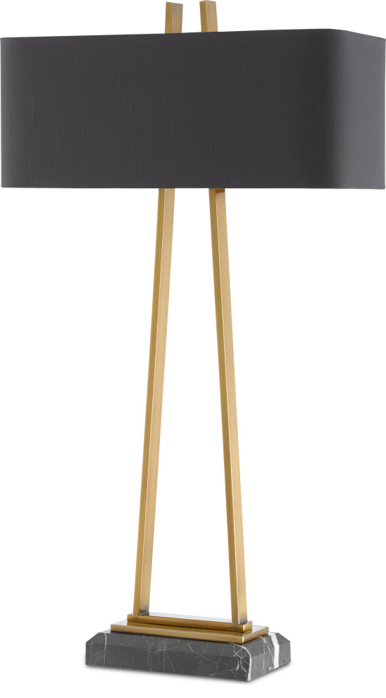 small antique brass table lamps