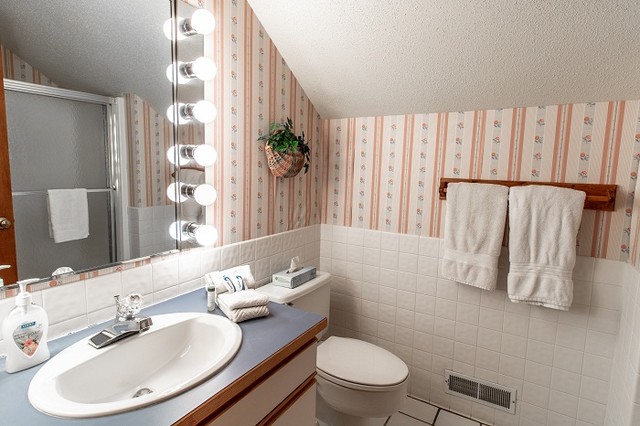 Full Condo Renovation: Basic 80's to Rustic Transitional 