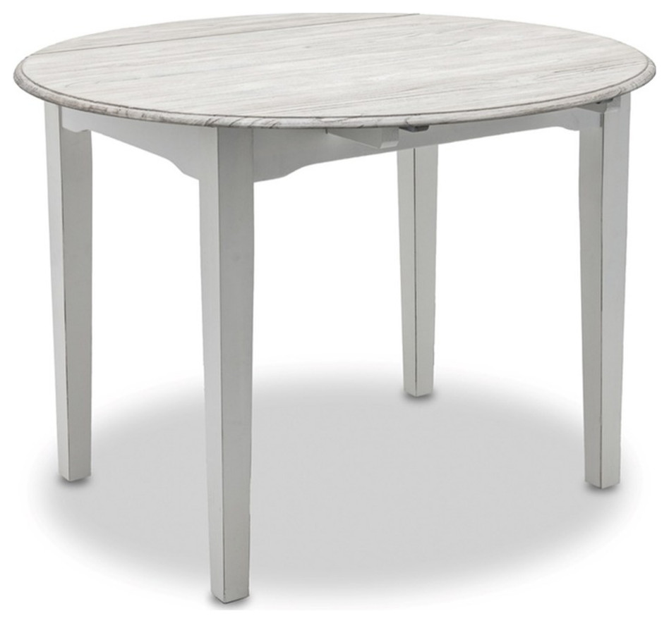 Sea Winds Islamorada Round Table Drop Leaf Dining Tables by