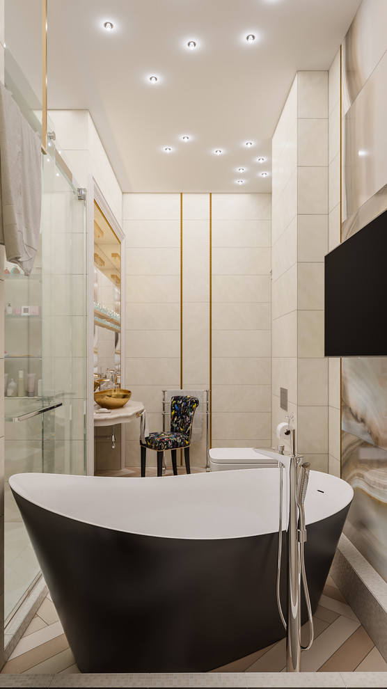 Дизайн проект квартиры "Элегантная роскошь"