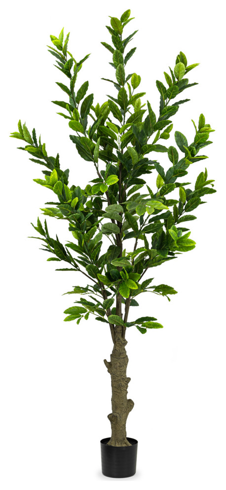 Artificial Botanical Lemon Tree, Green 82''H