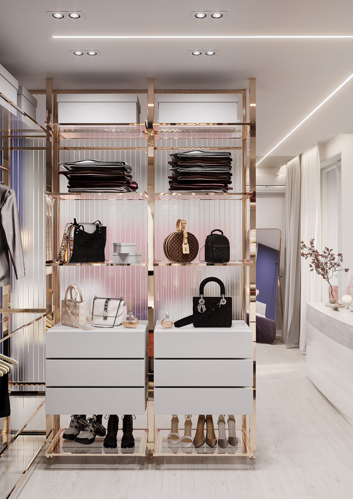 Дизайн-проект яркой квартиры 65 кв.м в современном стиле