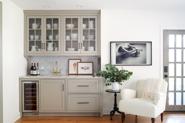 Mainline Transitional Kitchen nyklassisk-hjemmebar