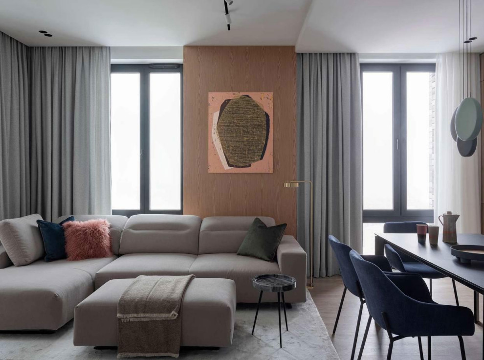 Дизайнерский ремонт студия 32 кв м