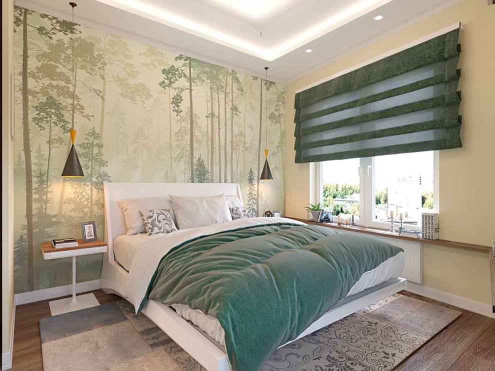 Уютная спальная комната для родителей