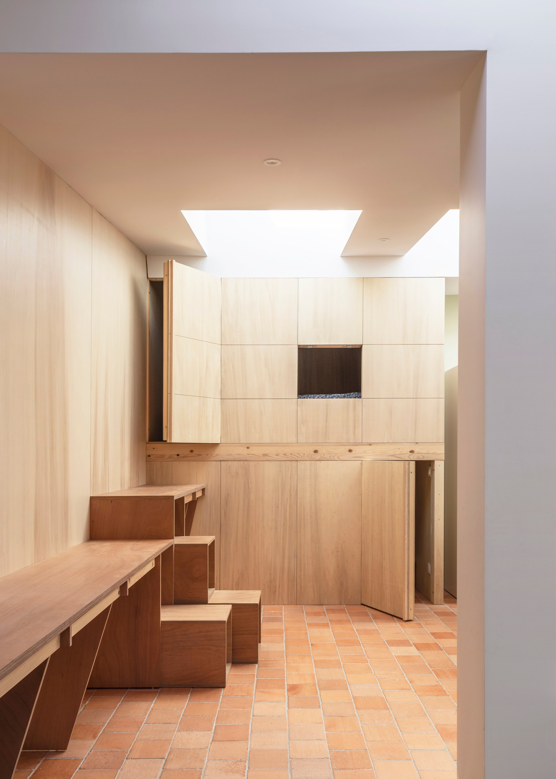 Aménagement bois atypique