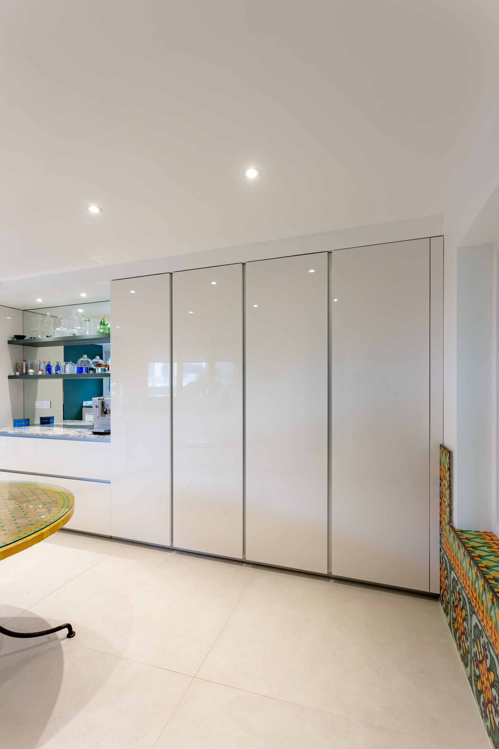 Création d'une cuisine atypique dans une maison d'architecte