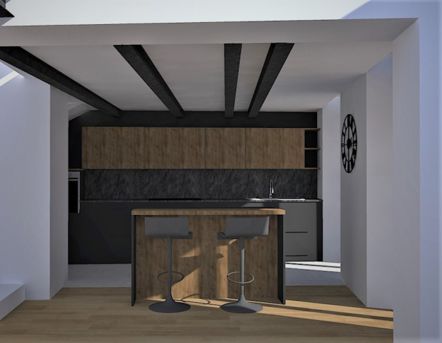 Cucina L.D. industriell-koek
