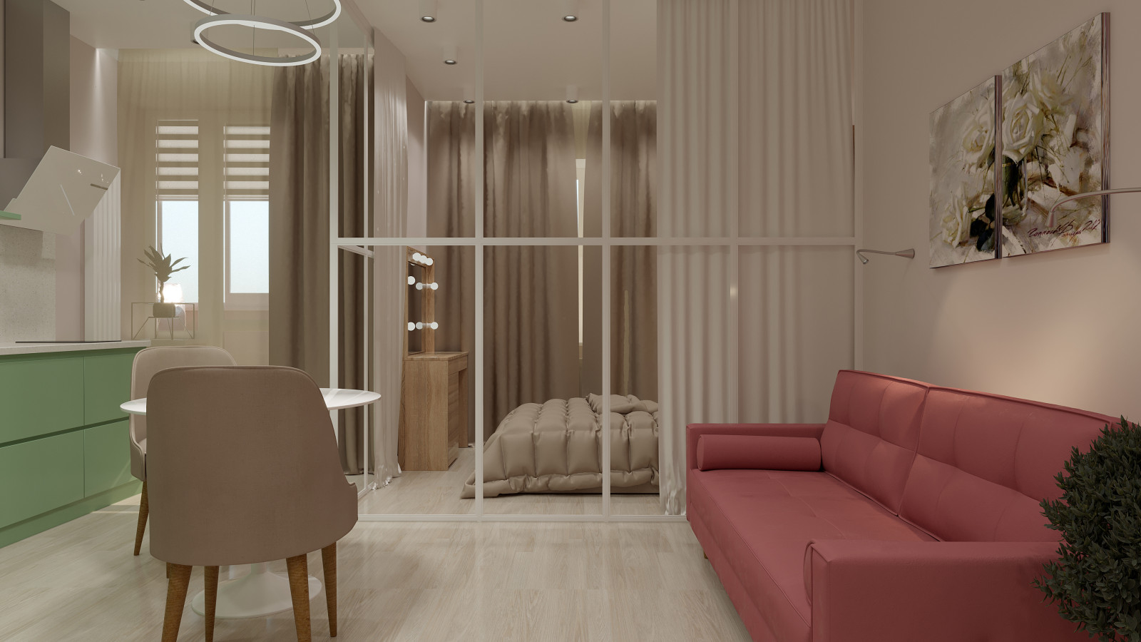 Марьино град, 52 м2