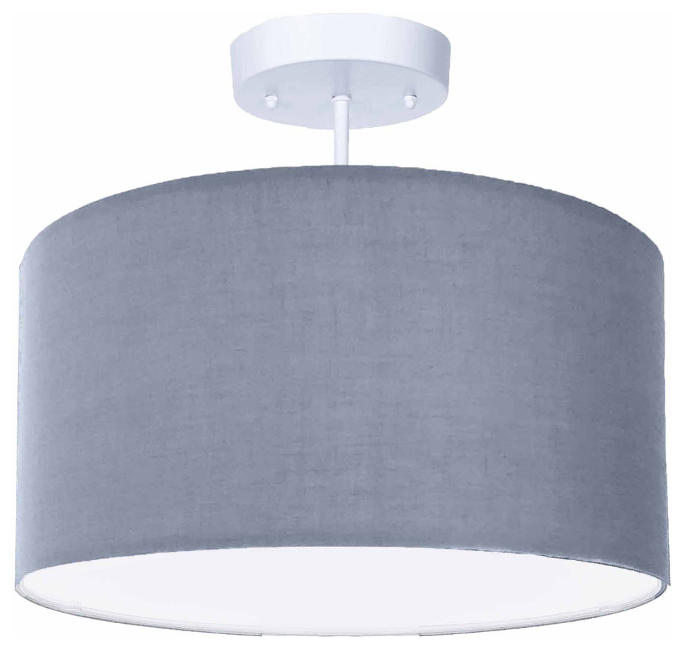 Strictly Grey Light Fixture, 3-Lights - Transitional - Kids Ceiling  Lighting - by Firefly Kids Lighting | Houzz