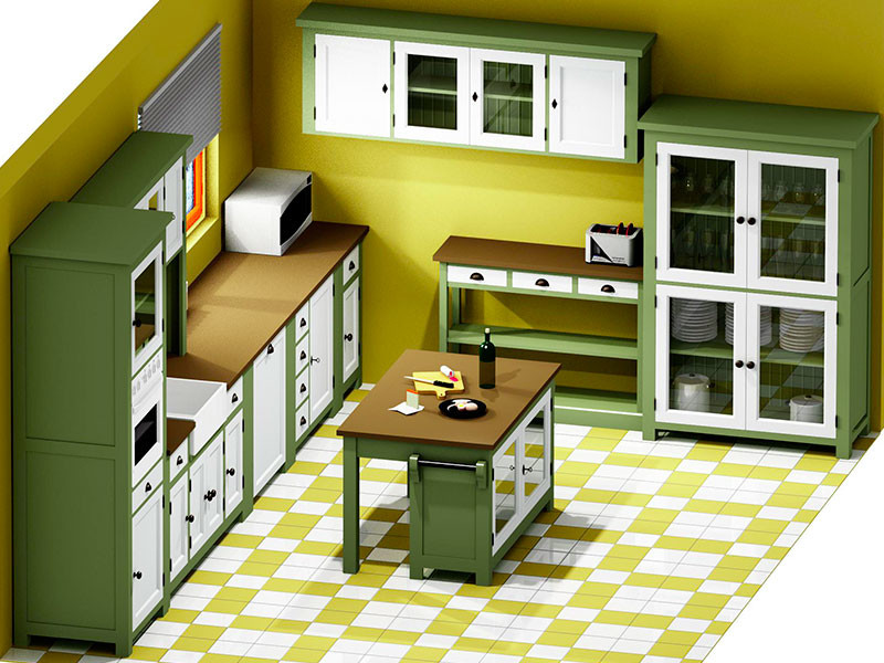 кухни в стиле прованс 3