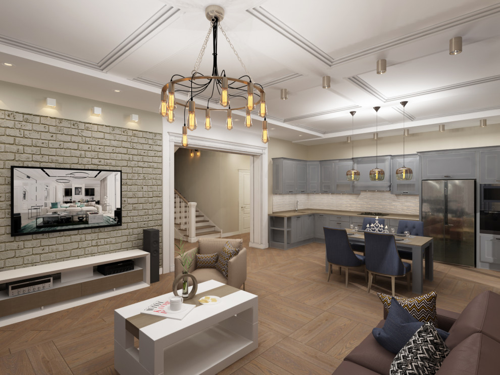 Дизайн интерьеров коттеджа