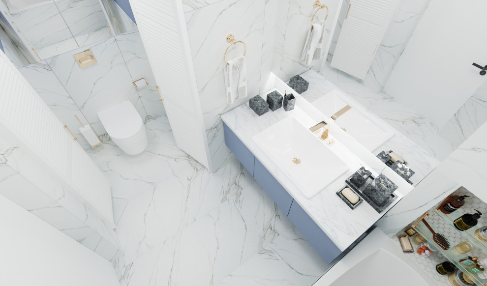 Квартира с яркими акцентами