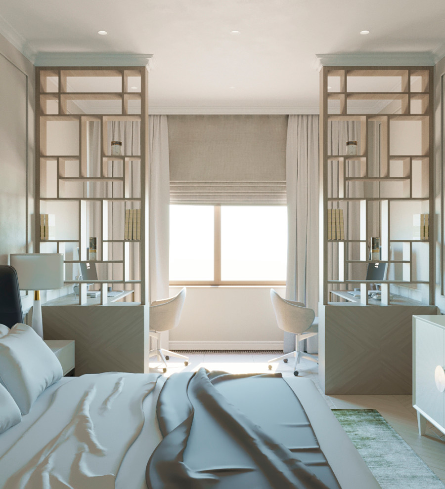 Квартира в стиле неоклассика в ЖК FAMILIA