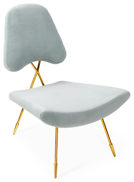 Maxime Lounge Chair, Lido Celadon