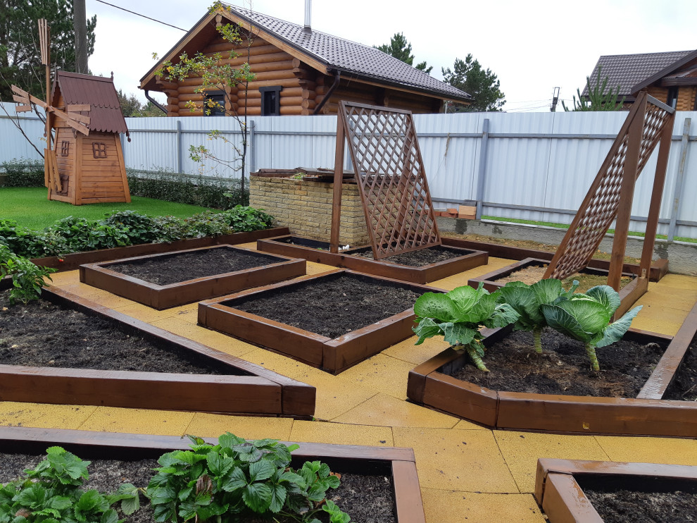 цветники, огород  " Теплые грядки"