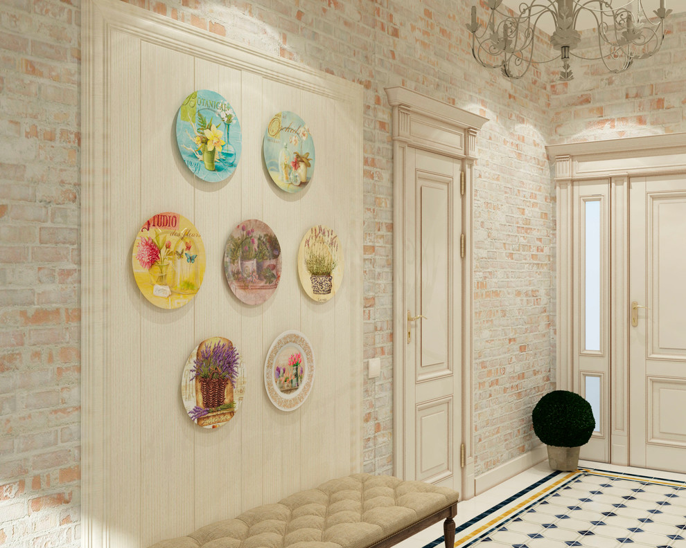 Холл в стиле прованс и шебби шик