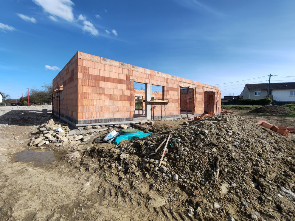 Projet en cours : construction maison neuve