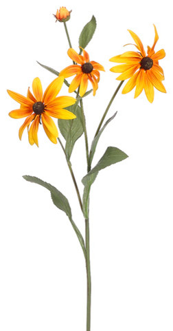 Silk Plants Direct Black Eyed Susan Pack Of 12 Traditional Silk Plants Direct Black Eyed Susan Pack Of 12