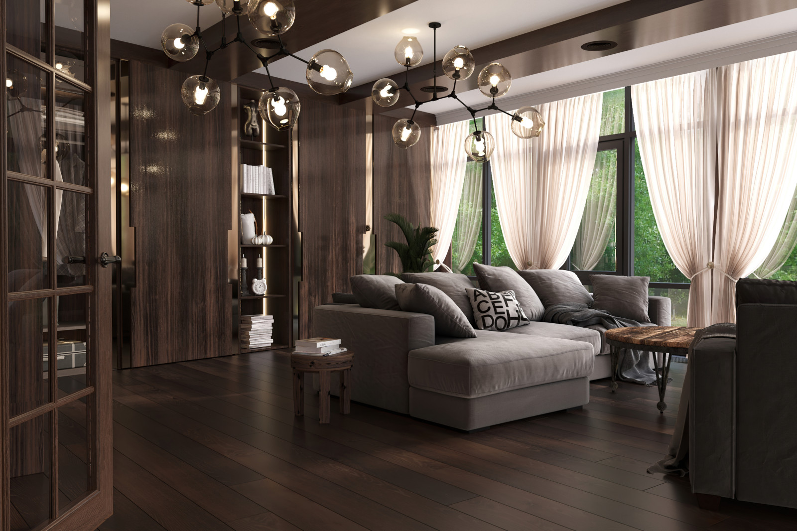 Дизайн-проект дома в Сазонках