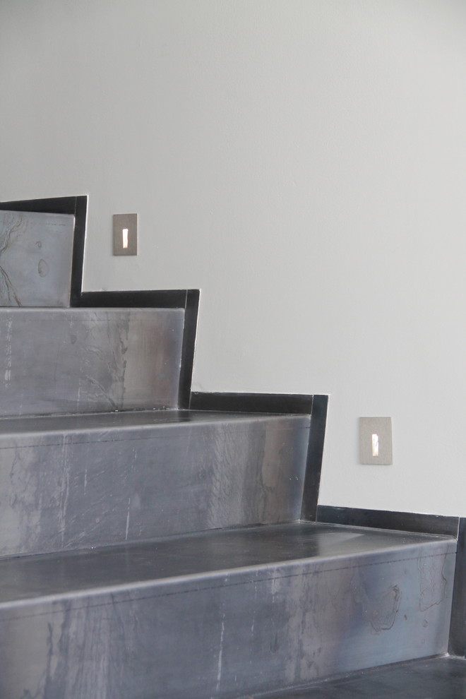 Exemple d'un escalier tendance.