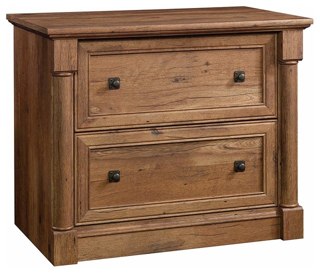 Contemporary Lateral File Cabinet, 2-Drawer - Traditional ...