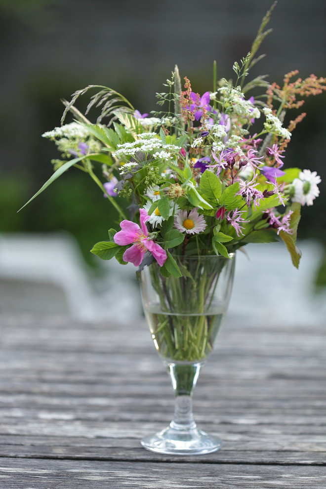 Садовые букеты