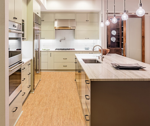Kitchen Flooring Options Cork Modern Calgary By Kitchen Flooring Options Cork Modern Calgary By