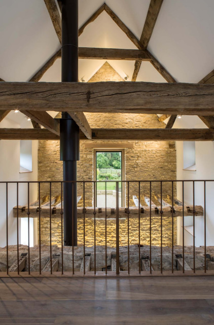 Barn Conversion trendy-dagligstue