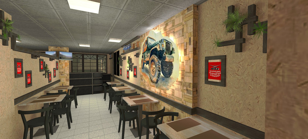 Дизайн кафе