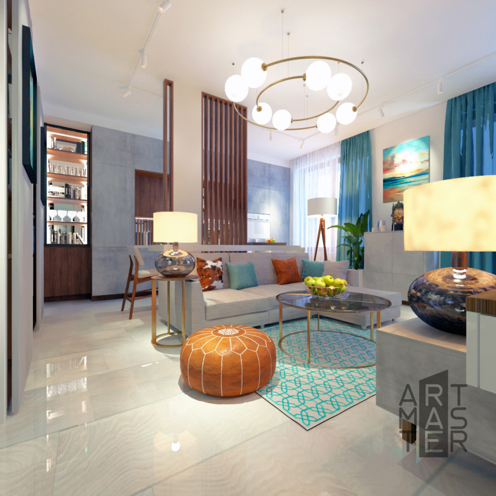 Четырехкомнатная квартира в ЖК Город, Москва