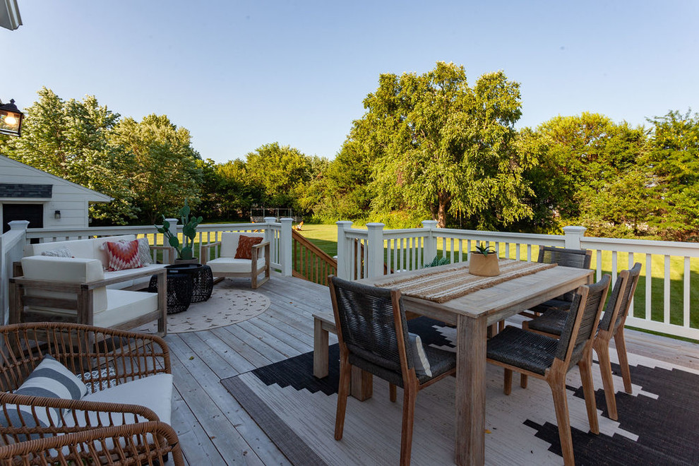 Design ideas for a country deck in Kansas City.