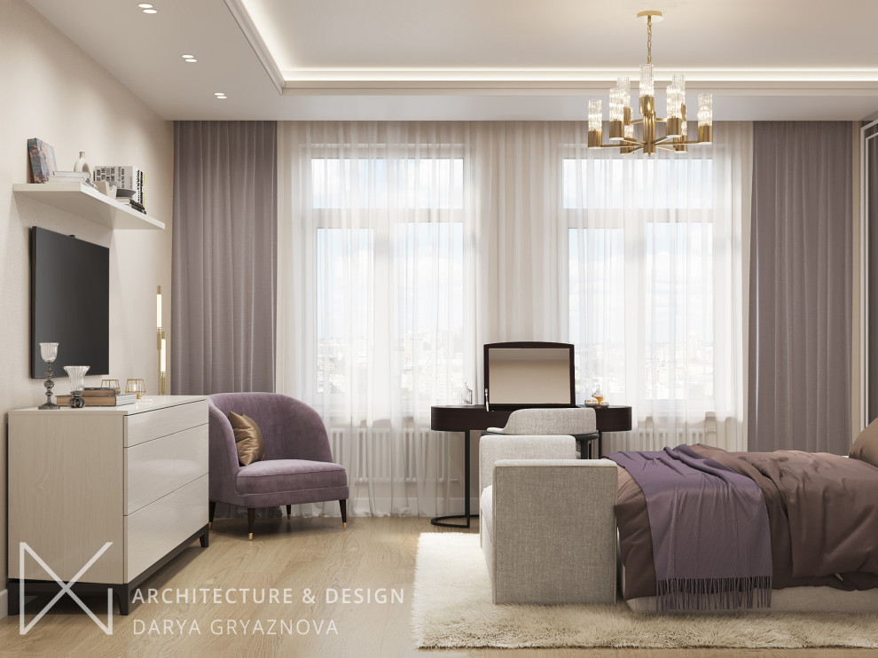 Монохромная городская квартира